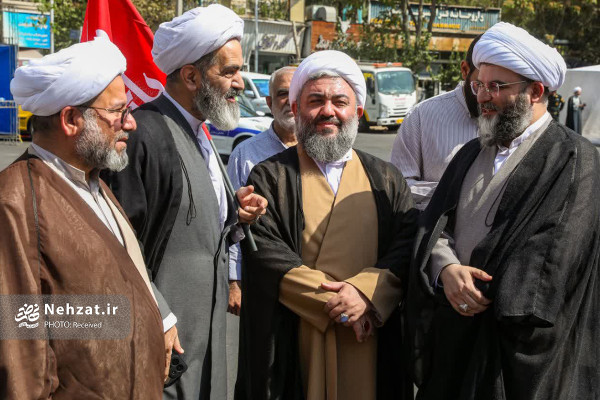 مراسم روز ملی مسجد در میدان فلسطین تهران برگزار شد