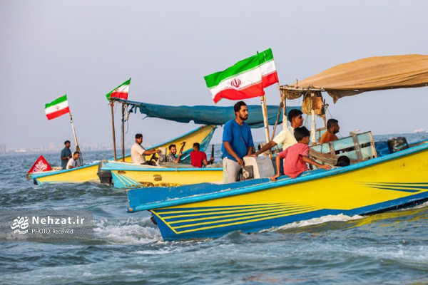 اعزام نمادین نیروهای مردمی به تنگه هرمز