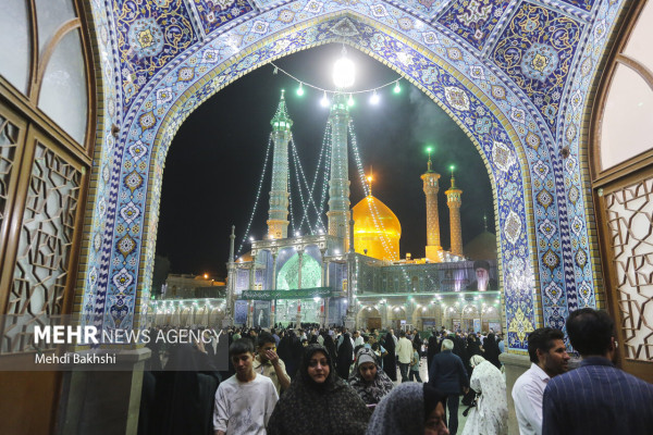 جشن ولادت پیامبر اکرم(ص) در حرم حضرت معصومه(س)
