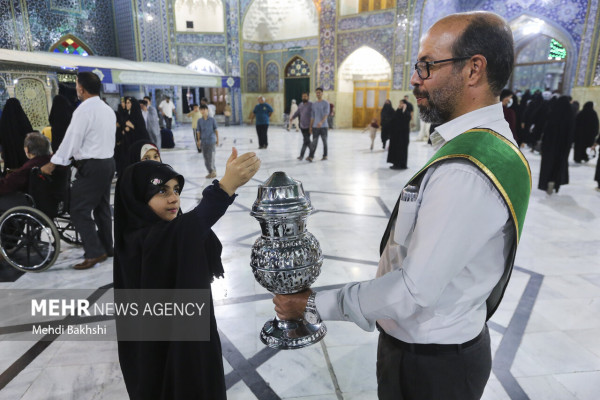 جشن ولادت پیامبر اکرم(ص) در حرم حضرت معصومه(س)