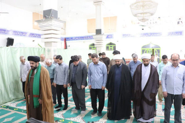 انتصاب امام جماعت مسجد صاحب الزمان (عج) فرخ آباد مهران