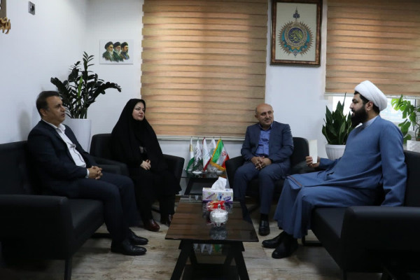 دیدارمدیرکل امور اجتماعی و فرهنگی استانداری با مدیرکل تبلیغات اسلامی استان