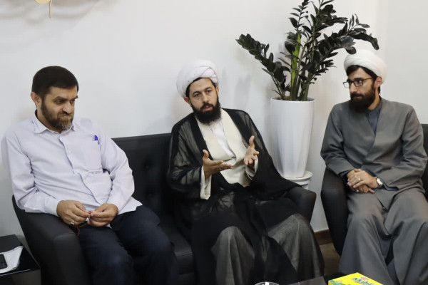 دیدار مسئول بسیج طلاب گیلان با مدیرکل تبلیغات اسلامی