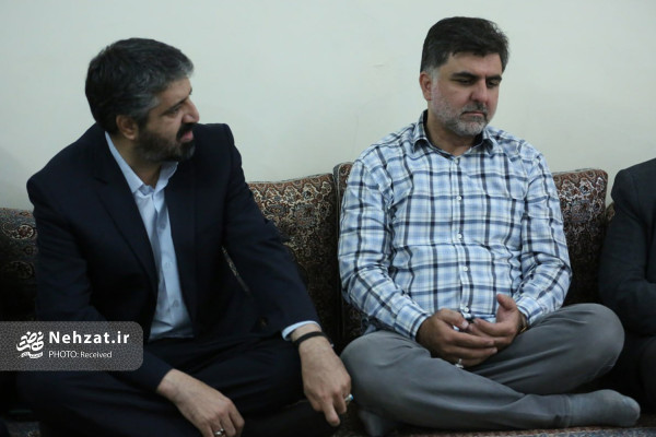 رئیس سازمان تبلیغات اسلامی با خانواده هنرمند شهید پوریا شهبازی دیدار کرد