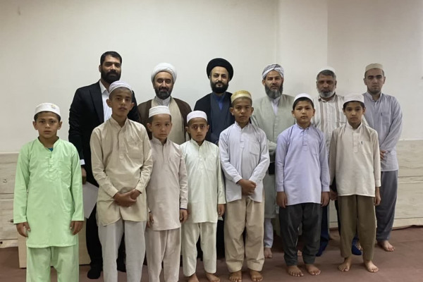 دیدار و تجلیل از مسئول خانه‌ی قرآن نبی اکرم (ص) شهرستان انبارالوم شهرستان آق قلا