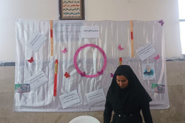اجتماع بزرگ دختران حاج قاسم در شهرستان بدره