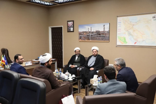 جلسه مدیرکل تبلیغات اسلامی با مدیرعامل شرکت نفت و گاز اروندان