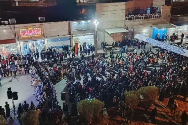 جشن بزرگ نیمه شعبان در  کارون برگزار شد