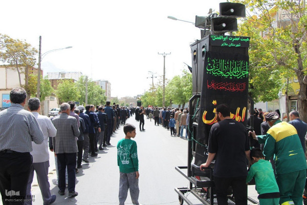 دسته عزاداری شهادت امام صادق علیه السلام در ملایر