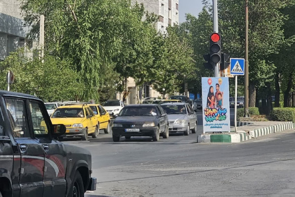 تبلیغات محیطی مهمونی غدیر در شهرکرد