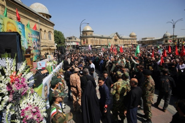 تشییع و خاکسپاری رفیق خوب خدا، دردانه سپاه در همدان