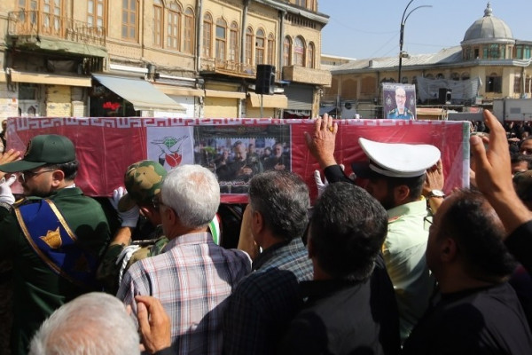 تشییع و خاکسپاری رفیق خوب خدا، دردانه سپاه در همدان