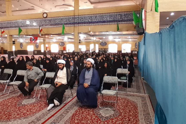 مراسم گردهمایی هیئات مذهبی بانوان شهرستان بهارستان