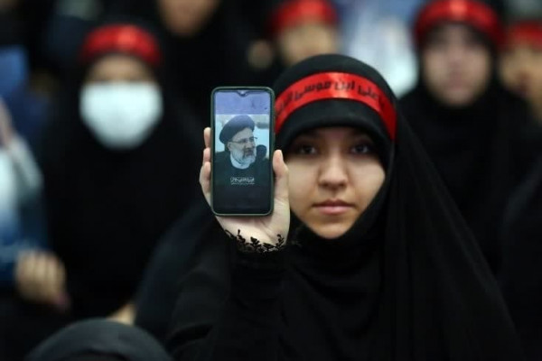 اجتماع دختران حاج قاسم در سوگ شهدای خدمت به روایت تصویر