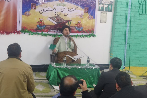 برگزاری محفل انس با قرآن در شهرستان ملکشاهی