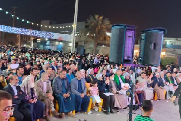 جشن بزرگ نیمه شعبان در  کارون برگزار شد