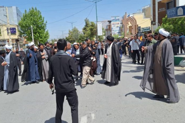 مراسم دسته روی شهادت امام صادق ع در یاسوج برگزار شد