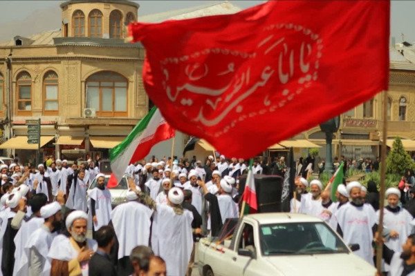 دسته عزاداری علماء، روحانیون و طلاب حوزه علمیه همدان