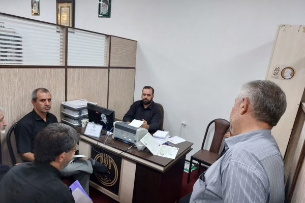 توزیع حواله ارزاق بین هیئت‌های مذهبی