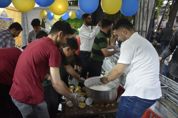 مهمونی بزرگ غدیر شهرستان دماوند