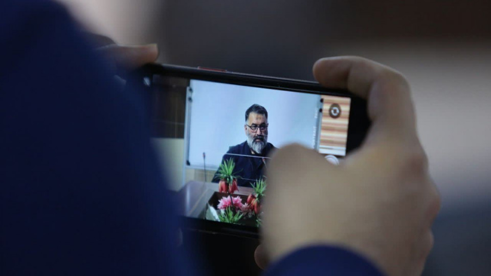 نشست خبری و گفتمانی «عظیم‌ ابراهیم‌پور» در شهرکرد