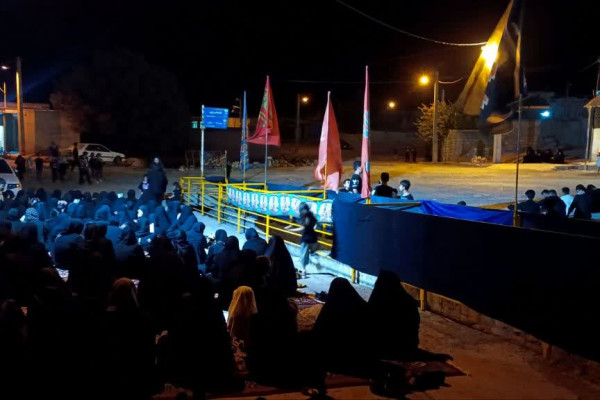 حضور و سرکشی مسئولین شهرستان بدره از هیئات مذهبی