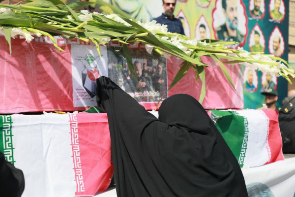 تشییع و خاکسپاری رفیق خوب خدا، دردانه سپاه در همدان