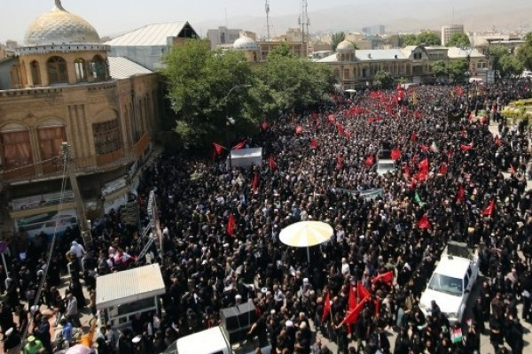 تشییع و خاکسپاری رفیق خوب خدا، دردانه سپاه در همدان