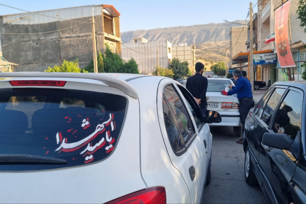 پویش ماشين نویسی ویژه ماه‌ محرم در شهرستان بدره
