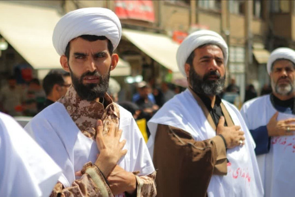 دسته عزاداری علماء، روحانیون و طلاب حوزه علمیه همدان