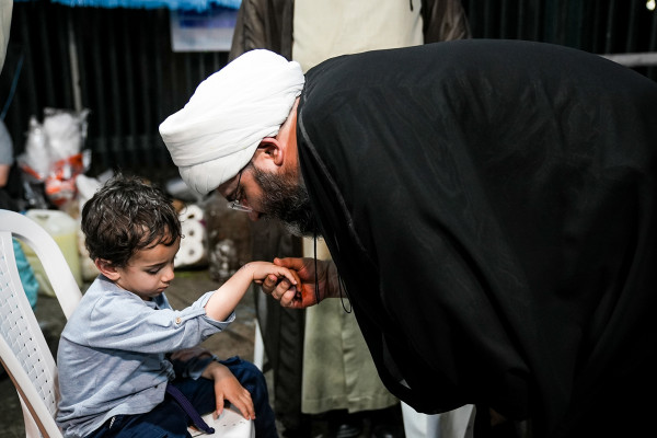 بازدید میدانی رئیس سازمان تبلیغات اسلامی از مهمونی ده کیلومتری غدیر