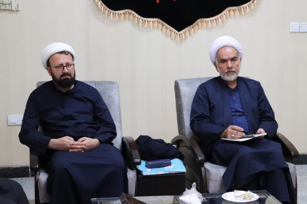 نشست حجت الاسلام مهدی روحی معاون فرهنگی اداره کل تبلیغات اسلامی همدان با مدیران ادارات تابعه