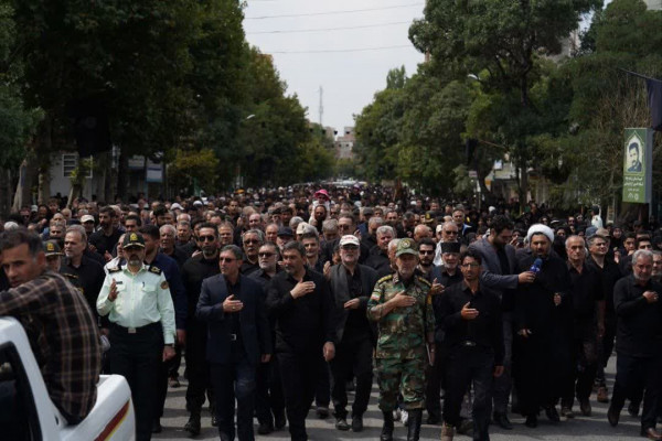 پیاده روی «دلدادگان اربعینی» در اردبیل