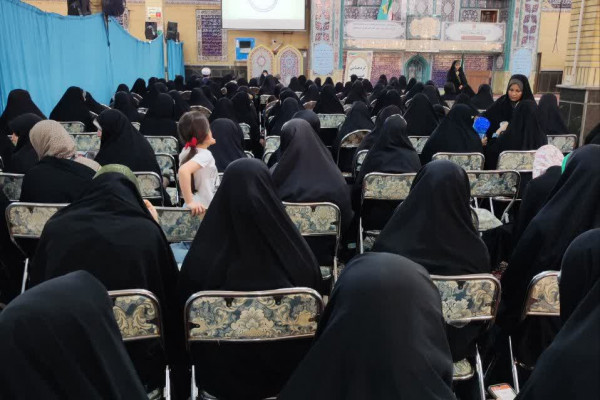 مراسم گردهمایی هیئات مذهبی بانوان شهرستان بهارستان
