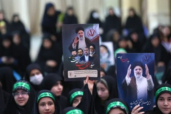 اجتماع دختران حاج قاسم در سوگ شهدای خدمت به روایت تصویر