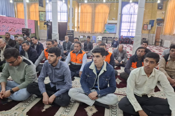 برگزاری نشست بصیرتی در مسجدجامع شهر بدره