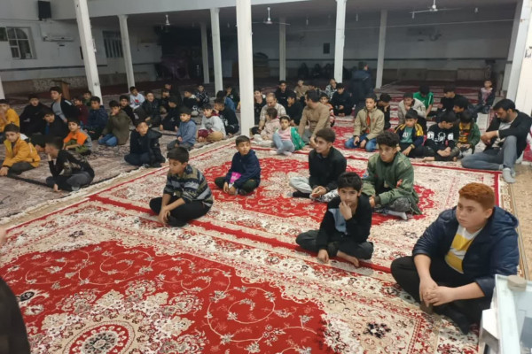 اکران فیلم باغ کیانوش با حضور نوجوانان و جوانان هیئتی در مهران