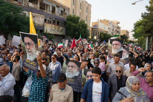 راهپیمایی باشکوه غدیر در شیراز با شعار ایران؛ ذوالفقار علی(ع)