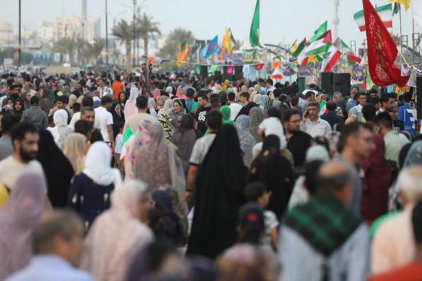راهپیمایی کیلومتری غدیر در بندرعباس