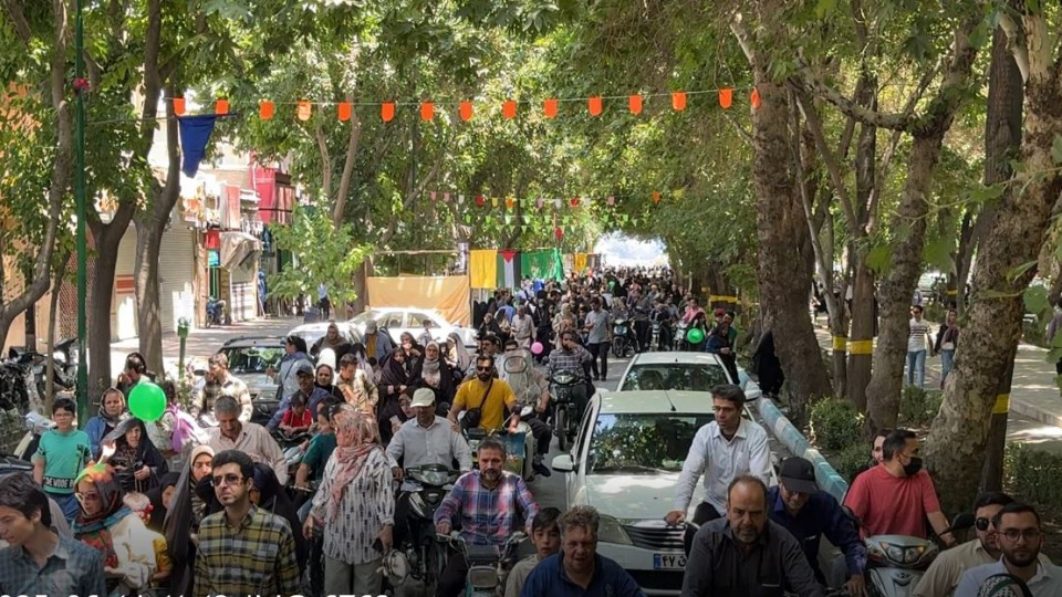 اصفهان|راهپیمائی کیلومتری غدیر اصفهان