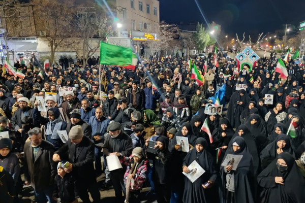 سوگواری رهبر شهید