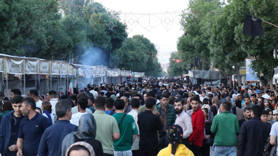برگزاری مهمانی کیلومتری غدیر در اردبیل