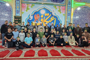 بازدید از اعتکاف دانش‌آموزان صدرا اهواز