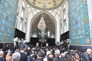 گلستان | اجتماع بزرگ هیئات مذهبی گلستان در ایوان مقصوره مسجد گوهرشاد