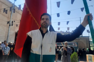 اجتماع سوگواران شهادت امام رئوف در شهرکرد