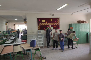 نوجوانان پای کار مدرسه آمدند؛ «نوجهادانه» برای ساختن یک حال خوب